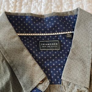 7 Diamonds Mens Dress Shirt. XL
